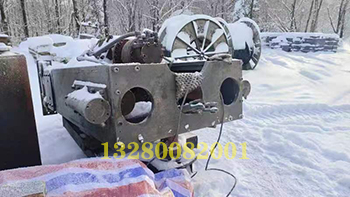 不畏懼嚴寒 反井施工隊伍到達黑龍江施工現場